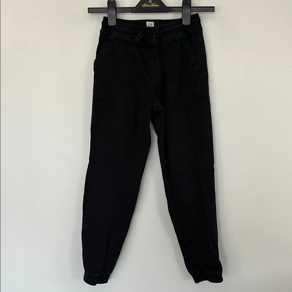 Gap boys Black Jogger cargo Pants L